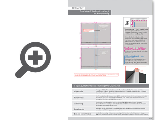 Product Bild brosch__re_mit_pur-klebebindung__endformat_din_a7__328-seitig